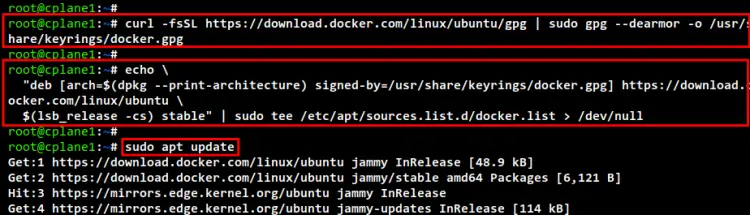 add docker repository