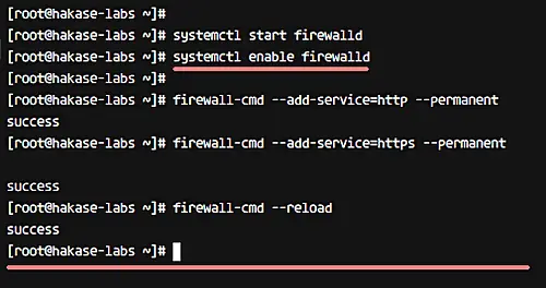 Configure the Firewall