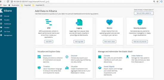 Kibana Dashboard