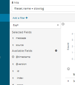 Kibana Dashboard navigation