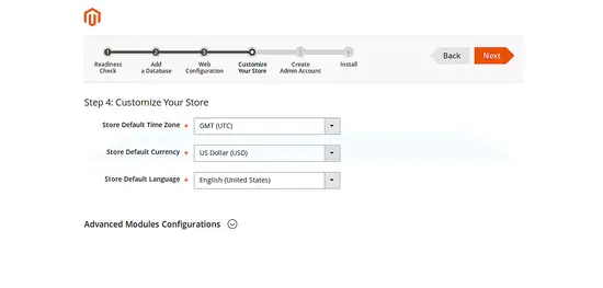 magento settings