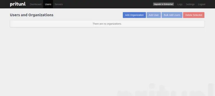 Users and Organizations