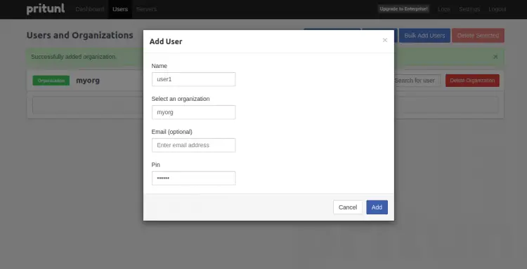 Add User