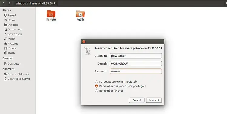 Login with username and password