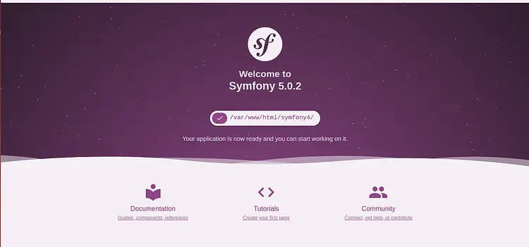 Symfony 4 on Debian