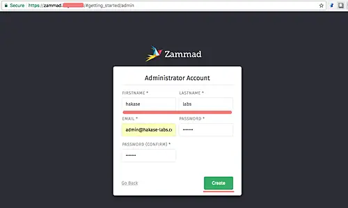 Login as administrator