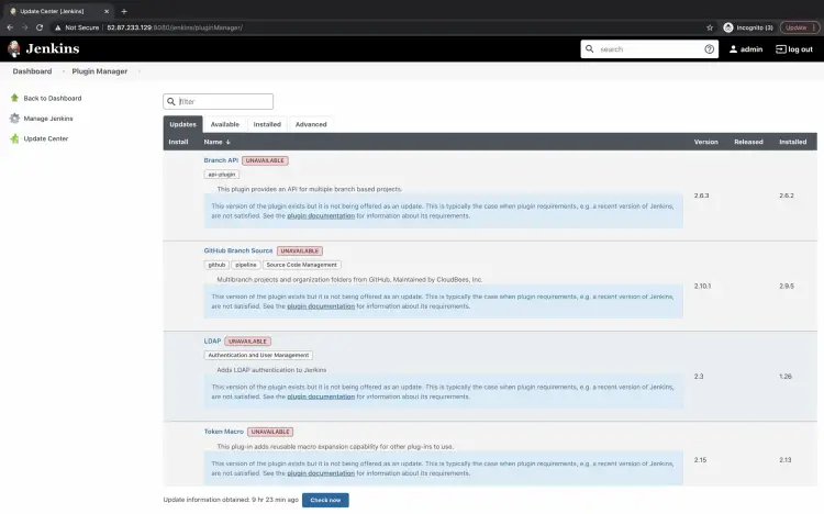 Manage Plugins