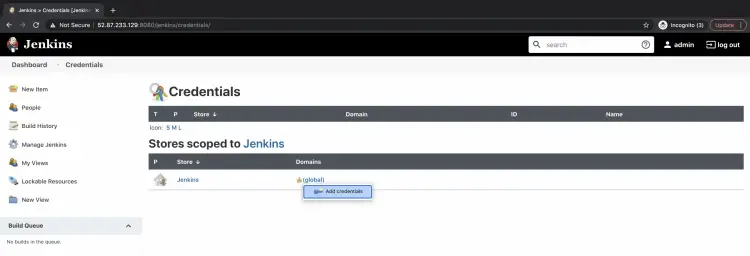 Manage credentials