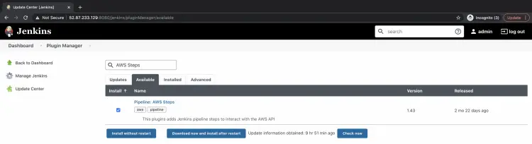 AWS Steps plugin