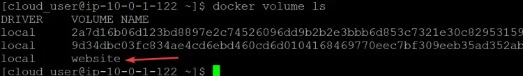 list the volume 