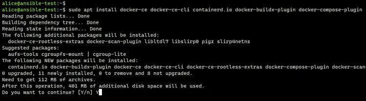 install docker