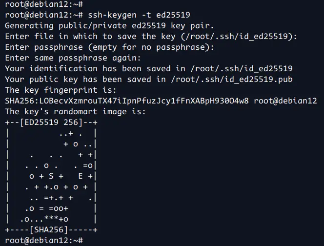 generate ssh key