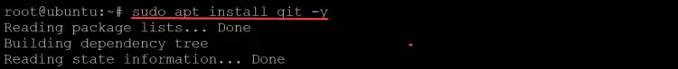 install git on your system