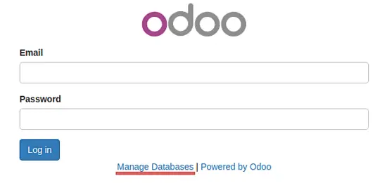 Odoo Login