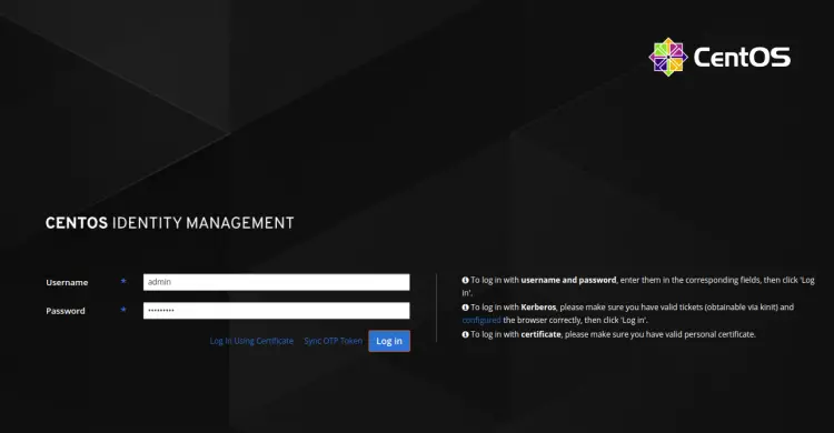 CentOS Identity Management