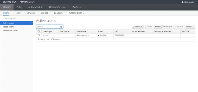 FreeIPA Server