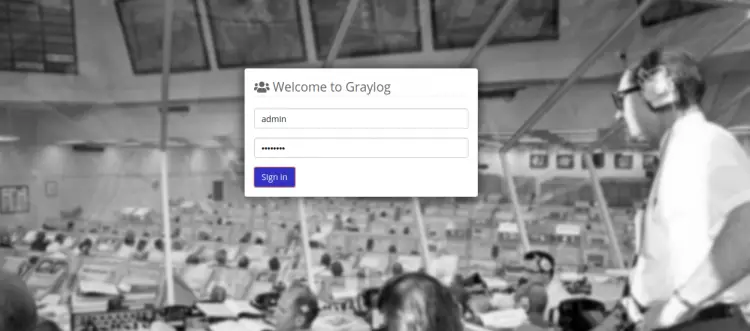 Graylog Login