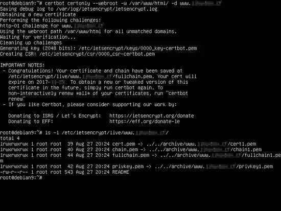 Get a SSL Certificate with Certbot