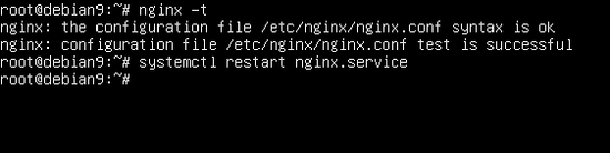 Restart Nginx