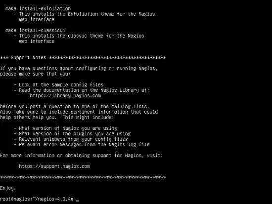 Build Nagios from source