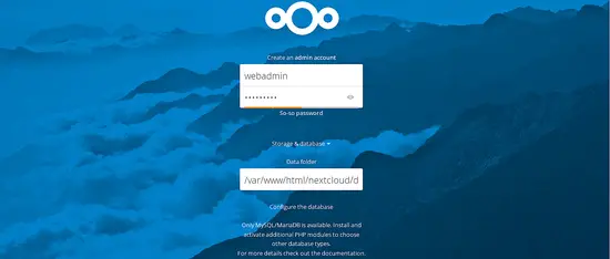 NextCloud Login