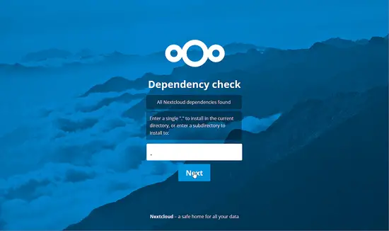 Set Nextcloud installation path
