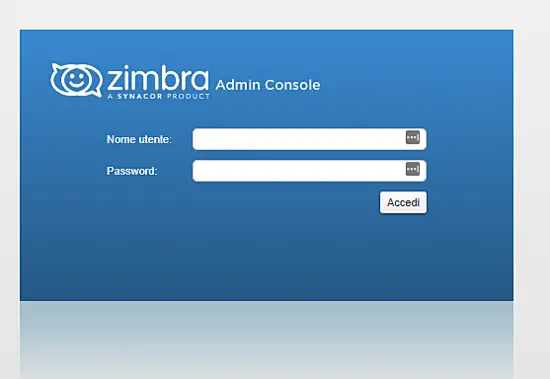 Zimbra Admin Console