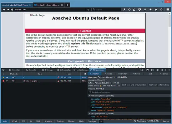 Check Nginx http headers.