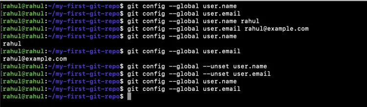 Check and set the global identity