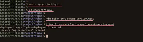 Create Nginx Deployment