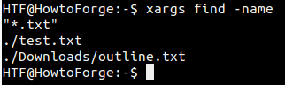 Combine xargs with other commands