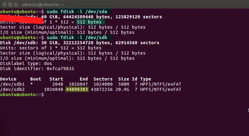 How to clone with Linux dd command