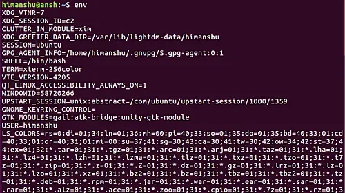 env command in Linux with Examples - GeeksforGeeks