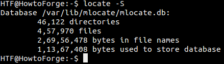 view information about the locate database