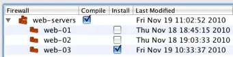 compiling and installing 
    the cluster policy on web-03