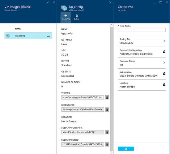 Create a new AWS virtual machine.