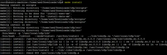Install OFP