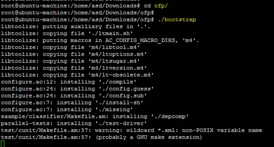 Bootstrap OFP