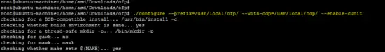 Check OFP dependencies