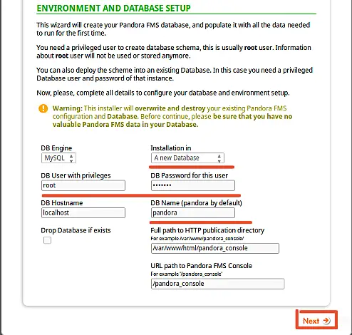 Configure Database