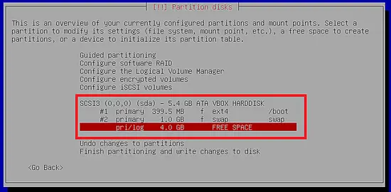 Create another partition