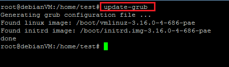 run update-grub