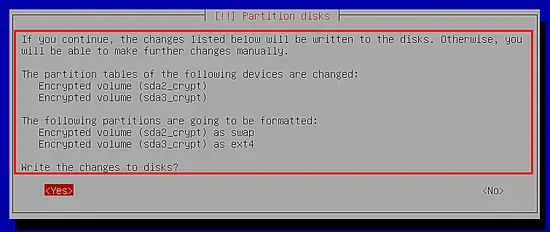 Partition tabel result