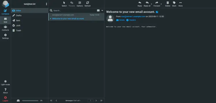 RoundCube Webmail