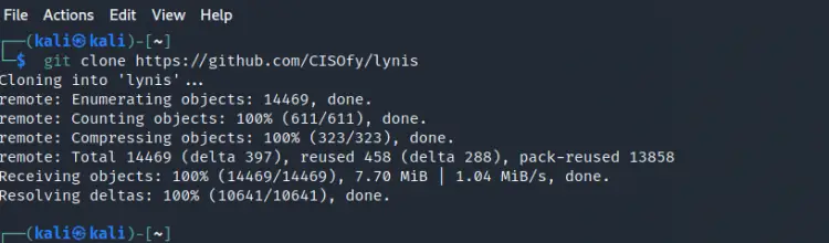 Getting Lynis from Git