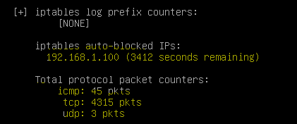 The IP address of the attacker.