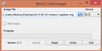 Win32 DiskImager