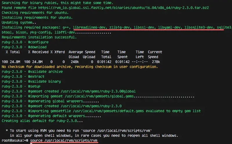 How to Install Ruby on Rails (RoR) with PostgreSQL on Ubuntu 16.04