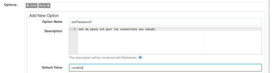 Add a option to Rundeck