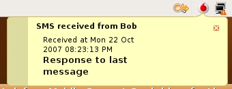 Received SMS